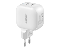 Silver Monkey Ładowarka GaN Smart Duo 48W PD Biała - 1417245 - zdjęcie 10